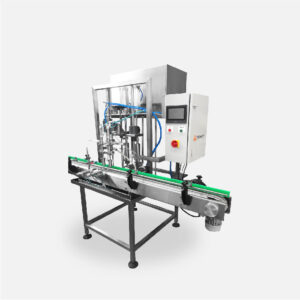 LLENADORA AUTOMATICA DE 2 PISTONES CON BANDA