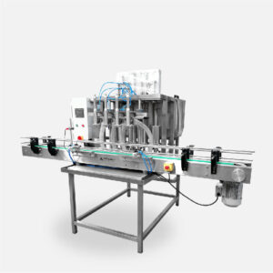 LLENADORA VOLUMETRICA AUTOMÁTICA 4 Y 6 PISTONES CON BANDA